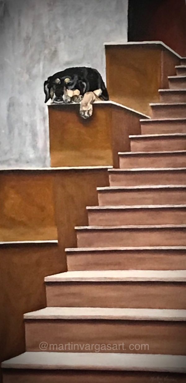 12” x 24” Oil on Canvas - In The Collection Of Barbara Levine - Contact Artist About Available Sizes
